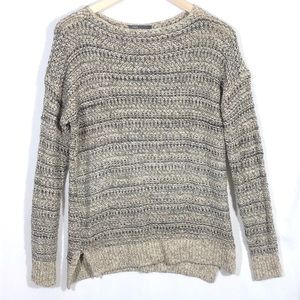 XXS Vince Crew Neck Marled Knit Sweater
